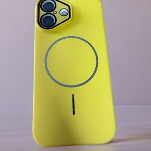 Yellow MagSafe-Compatible iPhone Case for IPhone 17